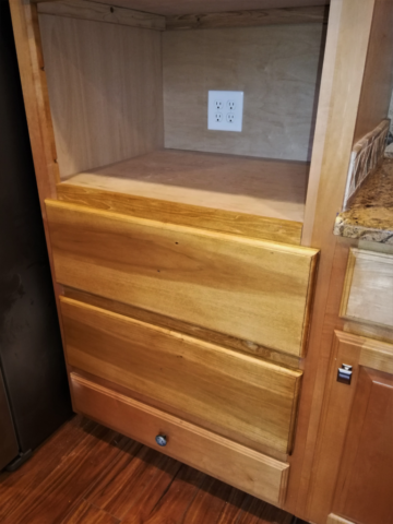 remodel kitchen cabinet finished oak stained wood to match older existing cabinets